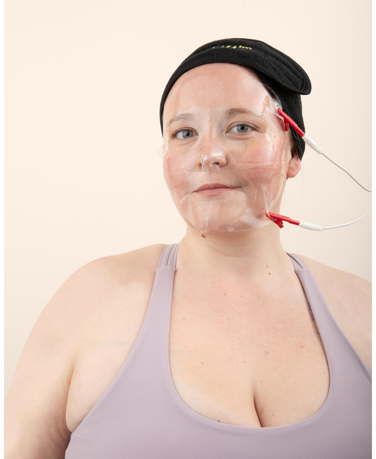 7E Wellness Vitalizing Sheet Mask for Microcurrent Facials with Alligator Clips