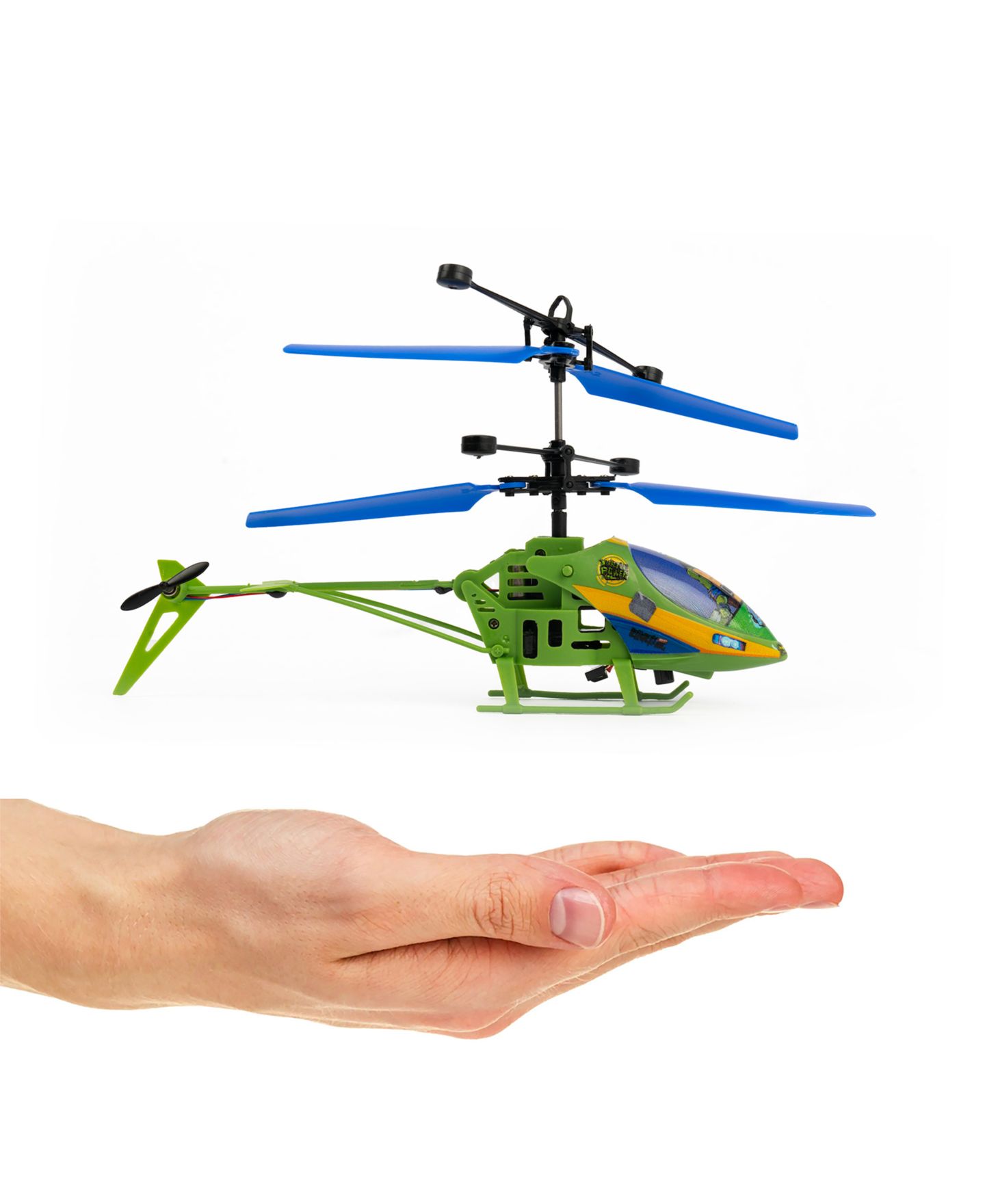Детская игрушка World Tech Toys Teenage Mutant Ninja Turtles Leonardo 2CH Infrared Remote Control Helicopter — фото 2