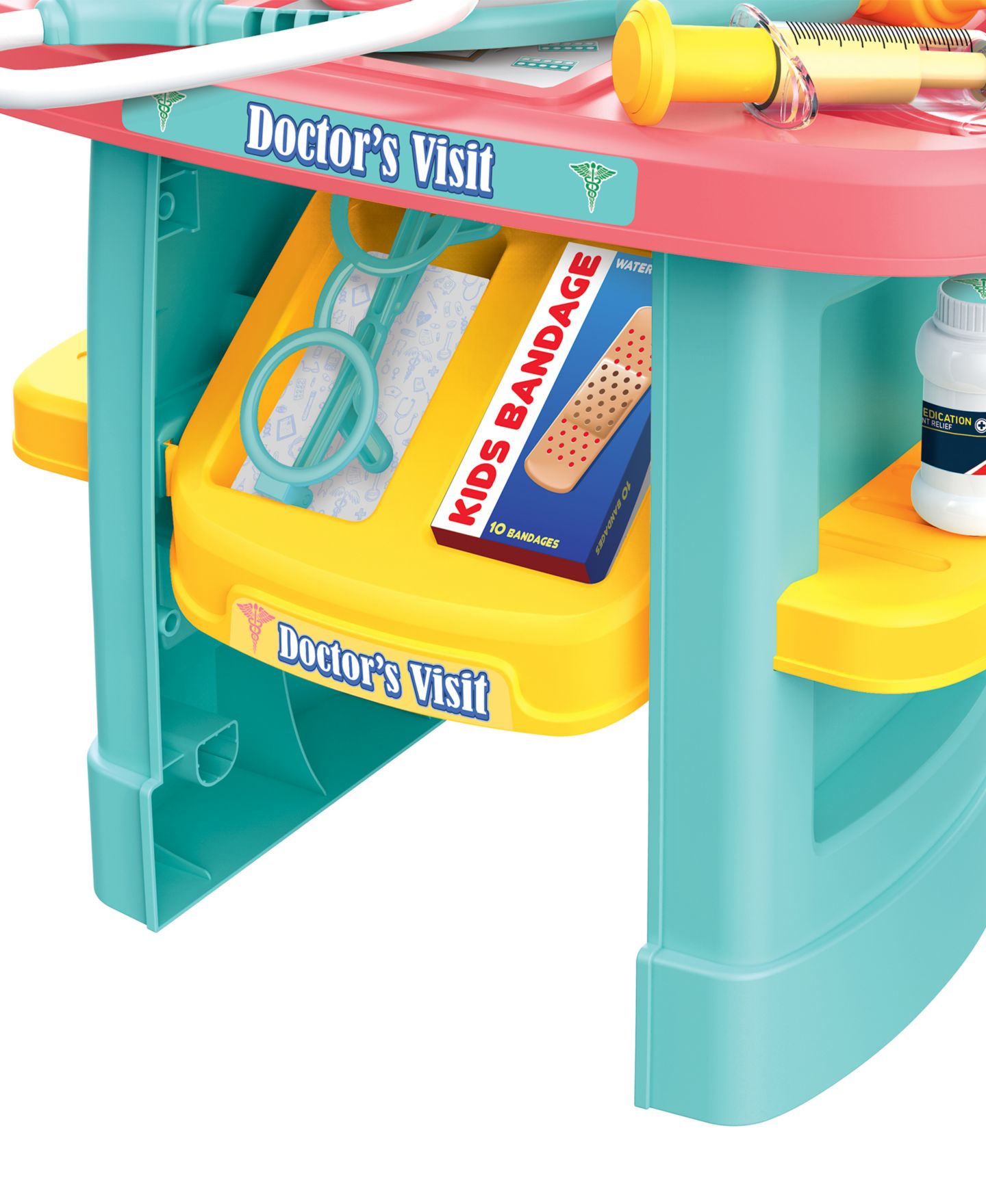 Детский игровой набор World Tech Toys Doctor's Visit Working Faucet 20-Piece Playset, Ages 3+ — фото 5