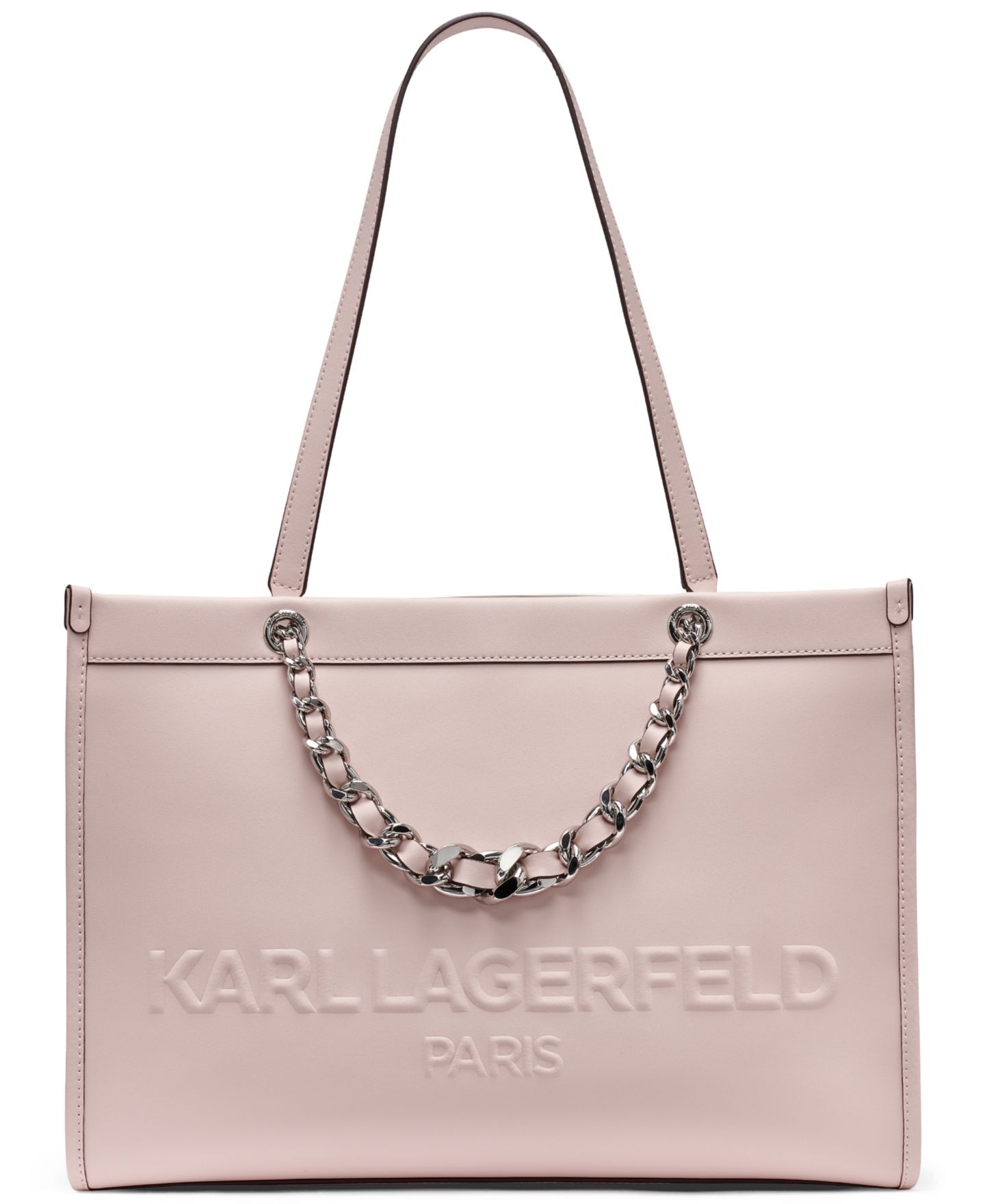 Женская сумка KARL LAGERFELD PARIS Savoie Large Leather, цвет: Lotus — фото 1