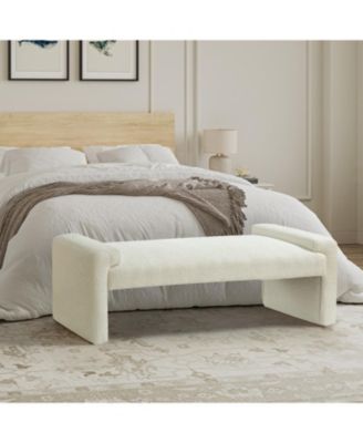 Arlesia 58.5'' W Modern Upholstered Accent Bench