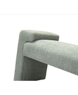 Arlesia 58.5'' W Modern Upholstered Accent Bench