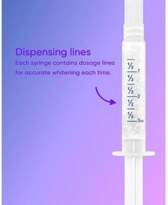 4Pcs 35% Non-Sensitive Teeth Whitening Gel Refill Pack Kit for Whitening Teeth, Mint Flavor Teeth Whitener (Not Include LED Mouth Tray)