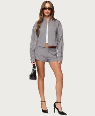 Women's Bottoms Roshelle Tailored Micro Shorts