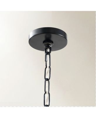 Luxe Spiral Chandelier - Graphite