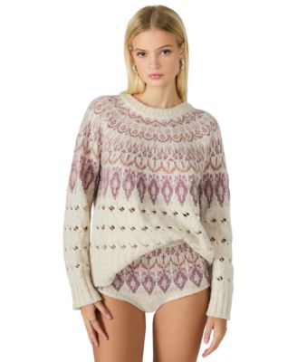 Women's Suzette Fair Isle Sweater