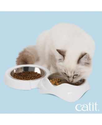 Pixi Double Dish White extra bowl