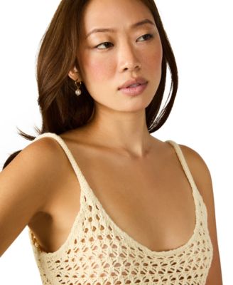 Women's Aidyn Crochet Pull-On Tank Top