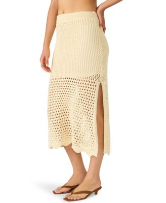 Women's Tiffani Regular Fit Crochet Skirt