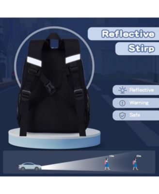 Kids Backpack, 16'' Lightweight School Backpack for Boys Girls,Casual Bookbag for Primary Elementary Middle School,Age 5-14