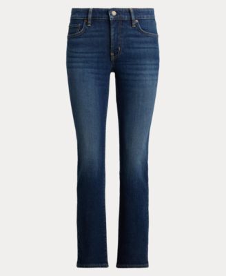 Women's Mid-Rise Straight Ankle Jeans