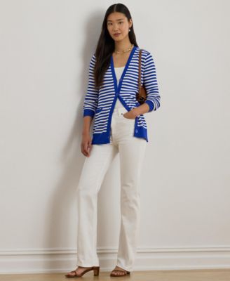 Women's Long-Sleeve V-Neck Cardigan