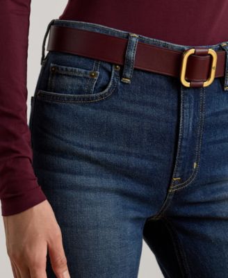 Women's High-Rise Straight Jeans