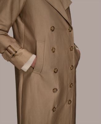 Women's Classic Long Double Breasted Coat