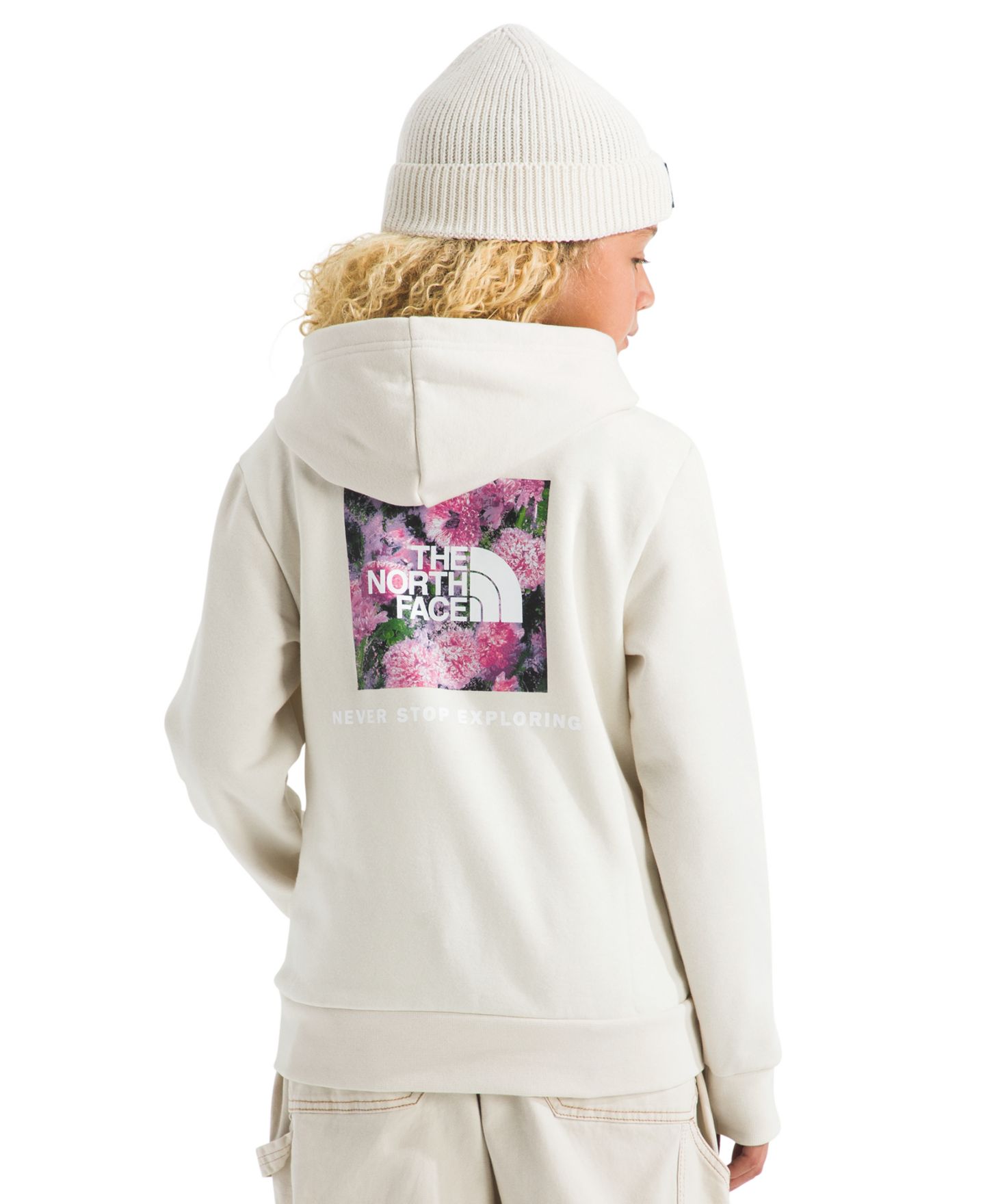 Детское худи The North Face Pull-On Graphic, цвет: Белый дюнный — фото 4