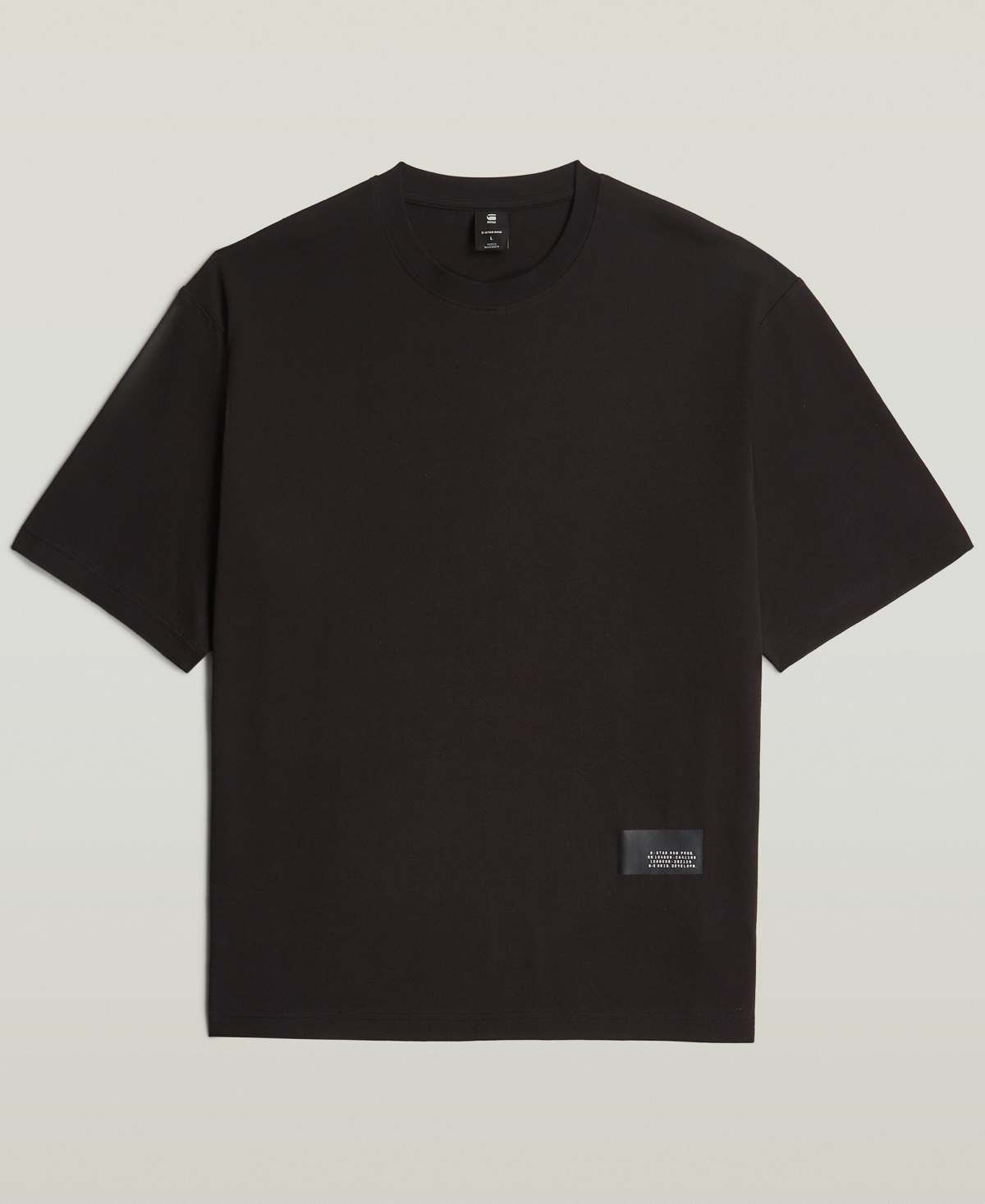 G-Star Raw Men's Badge Boxy Crewneck Graphic T-Shirt