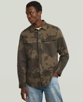 Men's Classic-Fit Cargo Pocket Shirt