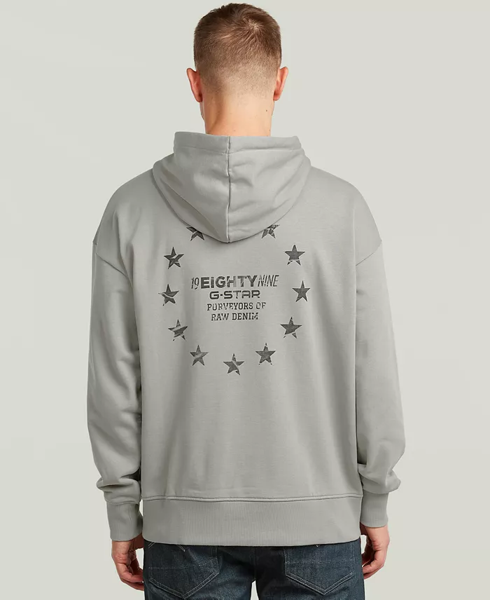 Men's Loose-Fit Hooded Sweatshirt - thumbnail 8