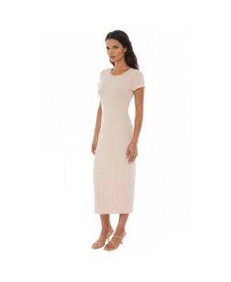 Women's Rib Maxi T-Shirt Dress