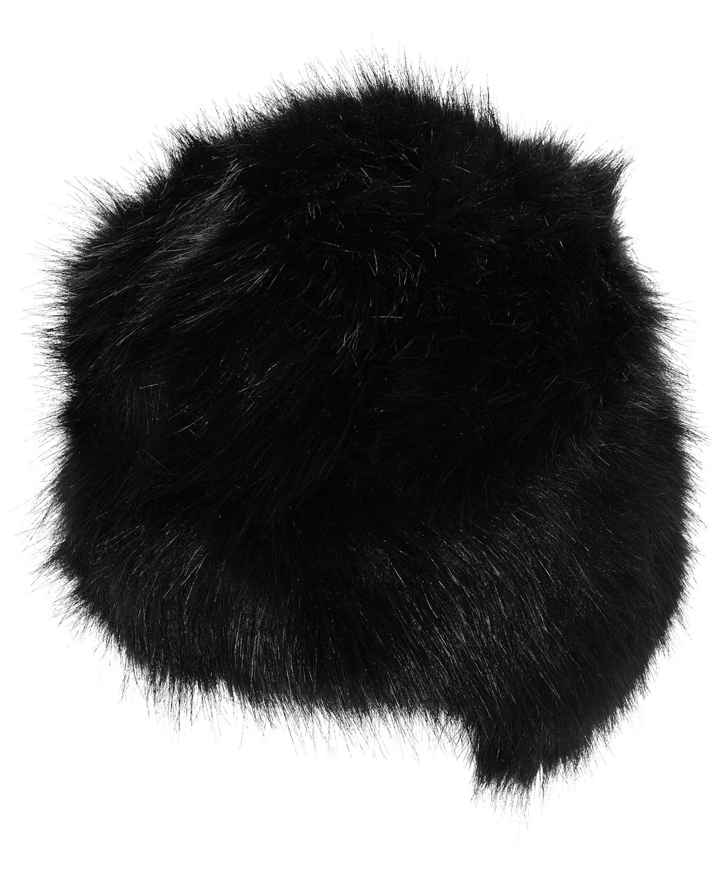 Мужской головной убор Polo Ralph Lauren Faux Fur Trapper Hat, цвет: Чёрный — фото 2