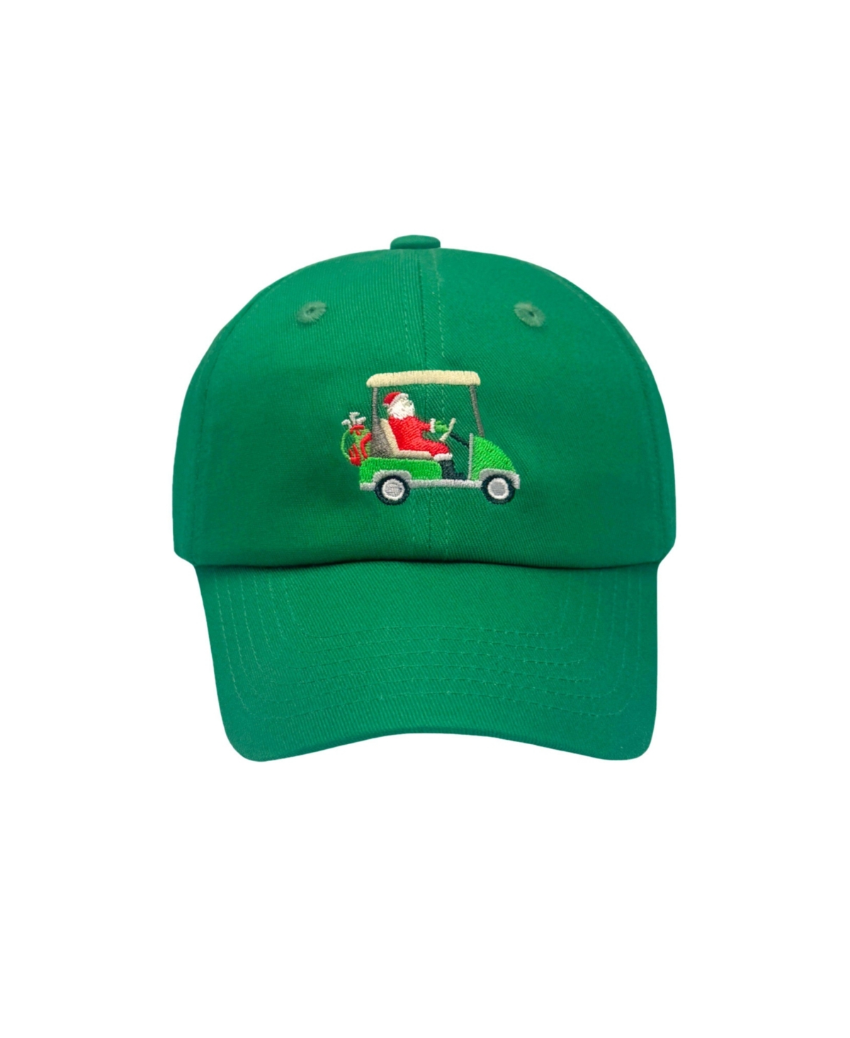 Bits & Bows Boys Little/Big Santa Golf Cart Baseball Hat