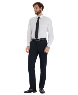 Men's Solid Regular-Fit Dress Shirt, Macy's Exclusive