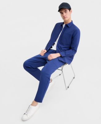 Men's Stretch Shirt Jacket & Commuter Joggers, Macy's Exclusive