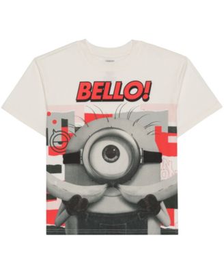 Despicable Me - Boys Banana Mustache Short-Sleeve T-Shirt