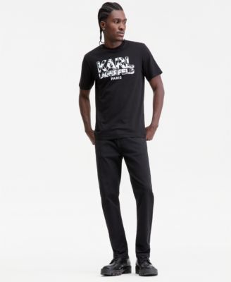 Men's Foam Textured Logo T-Shirt