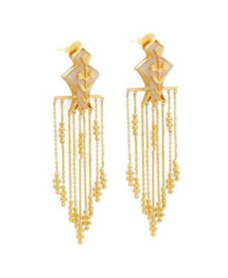 Gold Plated Serai Earrings