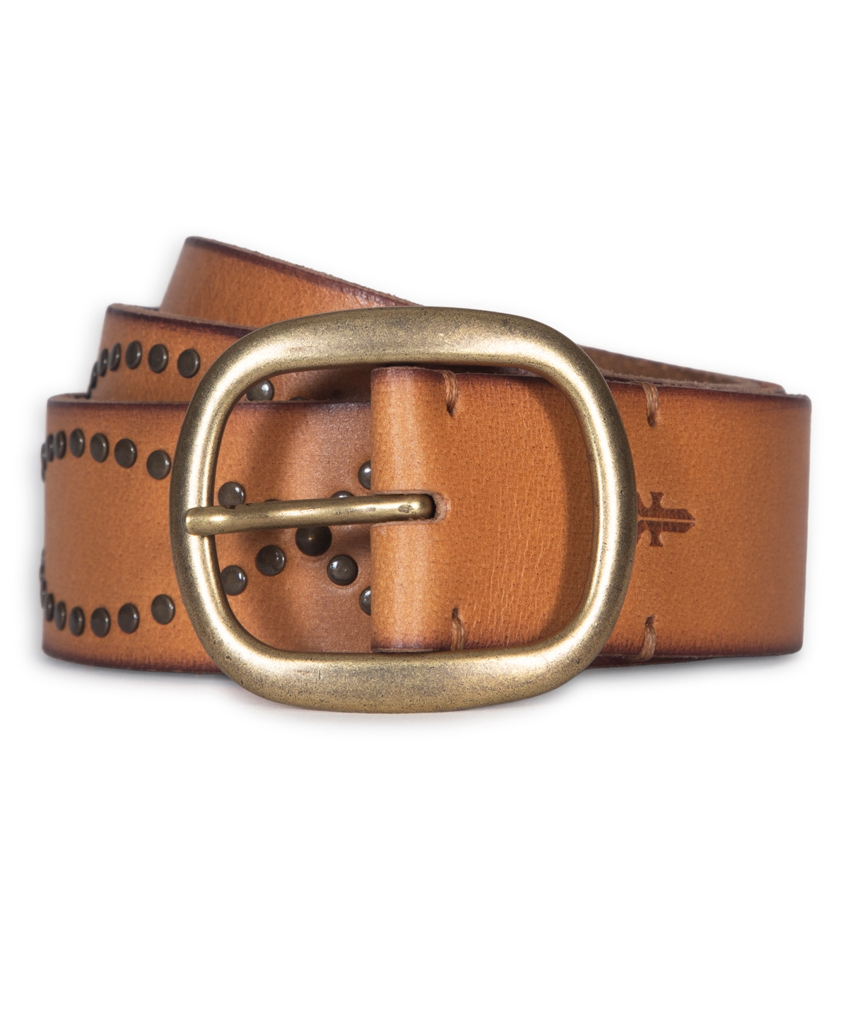 Frye Women's 38mm Heritage Stud Belt In Gold