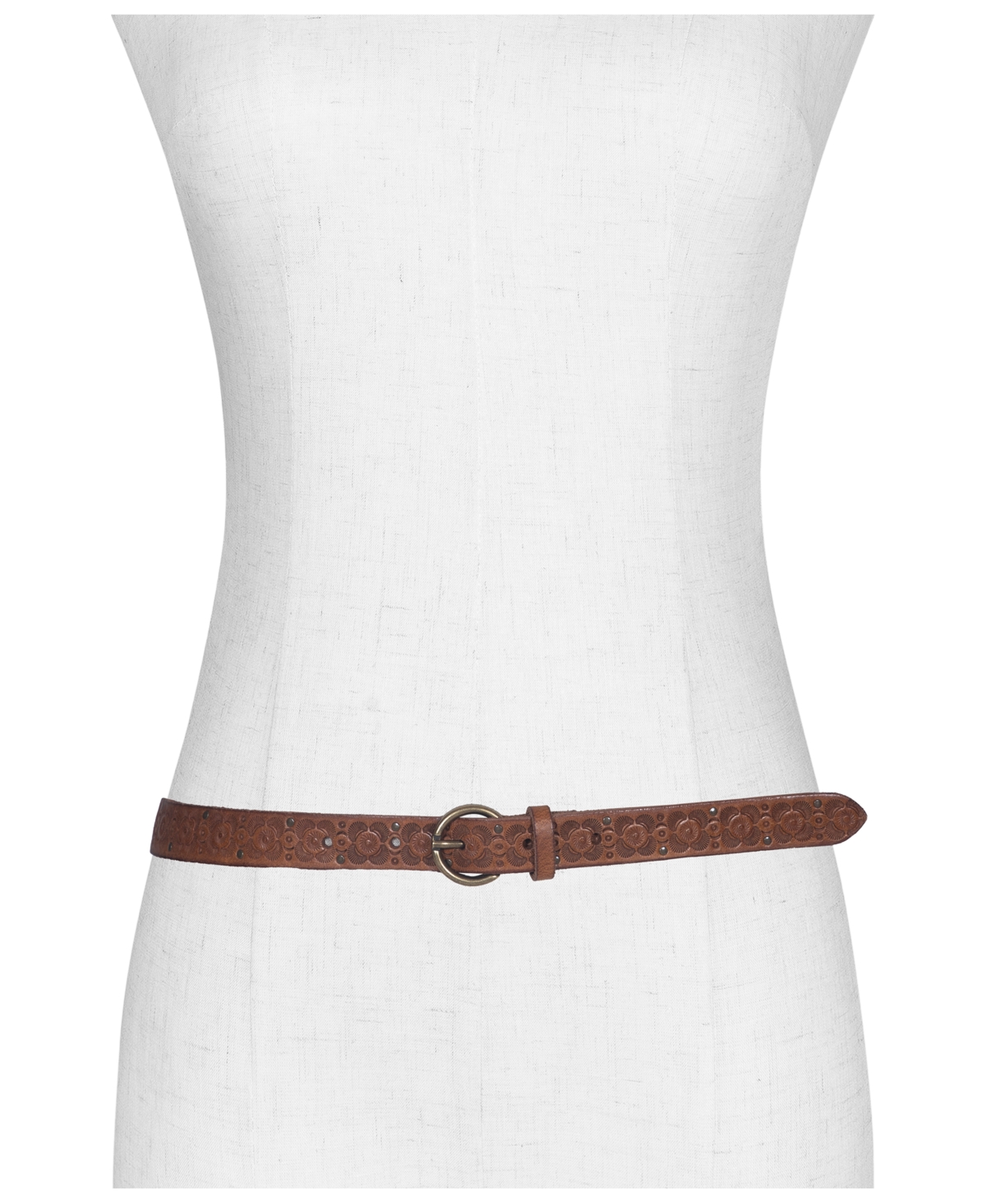 Frye Women's 20mm Tooling Stud Belt