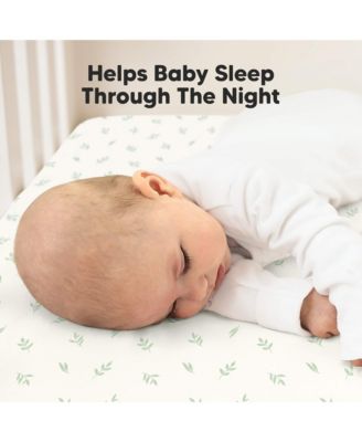 2pk Soothe Waterproof Fitted Crib Sheets for Girl, Boy, 100% Soft Cotton Crib Mattress Protector Sheet