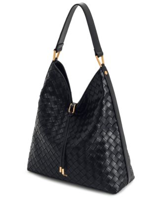 Aria Woven Medium Shoulder Bag