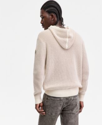 Men's Waffle Hoodie Sweater