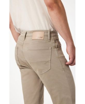 Men's Zach Straight Leg In Sand Casual Twill Pant