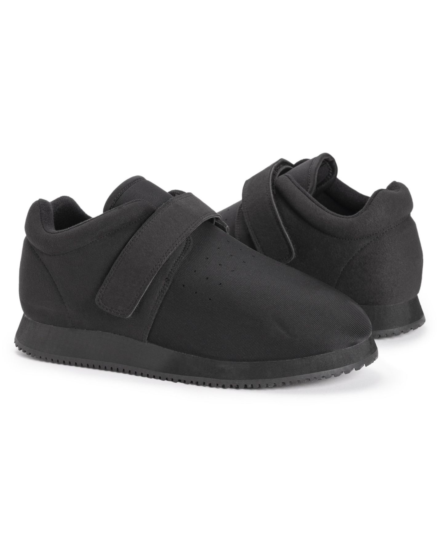 Тапочки MUK LUKS Unisex Contour Stretchy, цвет: Чёрный — фото 5