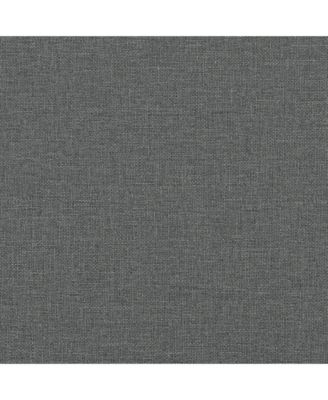 Footstool Dark Gray 27.6"x21.7"x16.1" Fabric