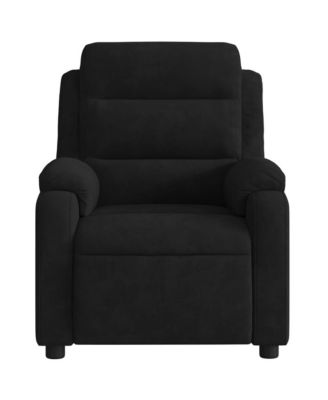 Massage Recliner Chair Black Velvet Standard Massage Chair