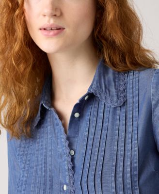 Women's Faye Long-Sleeve Pop Over Tunic