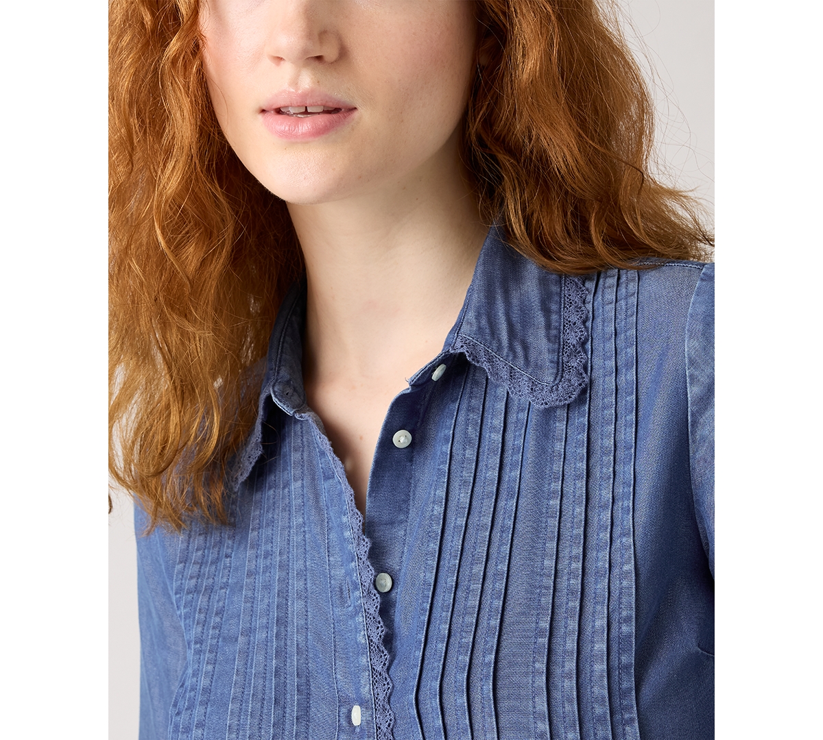 Levi's Women's Faye Long-Sleeve Pop Over Tunic