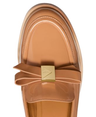 Women's Deco Bow Heeled Loafers