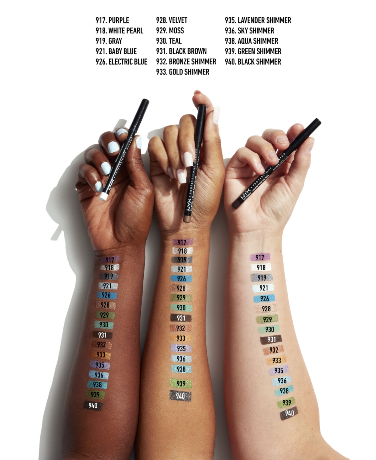 Nyx Professional Makeup Suede Matte Lip Liner In Multi