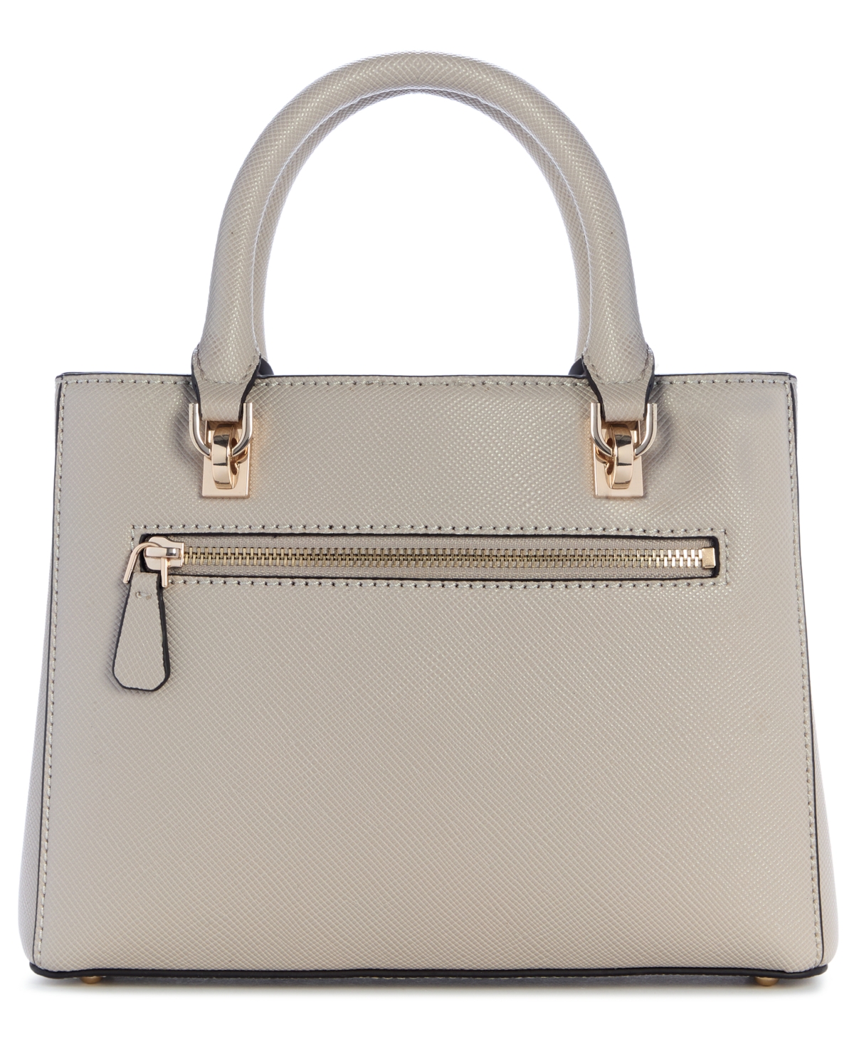 Guess Noelle Ii Small Multi Compartment Satchel Bag In Brown