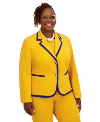 Women's Two-Button Long-Sleeve Jacket