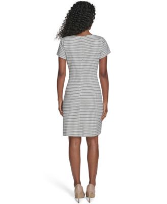 Women's Knit Crewneck Shift Dress
