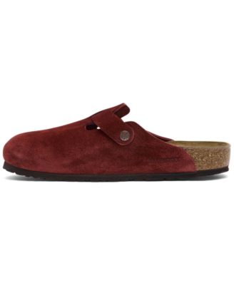Men's Boston Suede Leather Birko-Flor Clogs from Finish Line