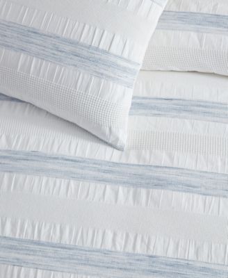Waffle Stripe 3-Pc. Comforter Set, King