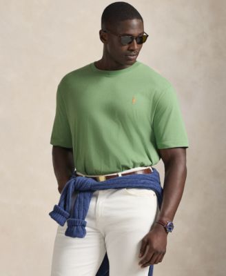 Men's Big & Tall Jersey Crewneck T-Shirt