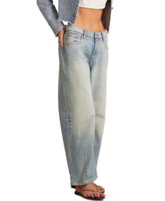 Women's Barrel Wide Leg Jeans